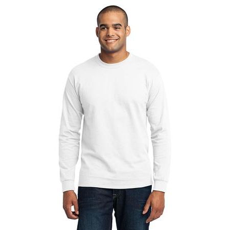 Port & Company ®  Tall Long Sleeve 50/50 Cotton/Poly T-Shirt. PC55LST