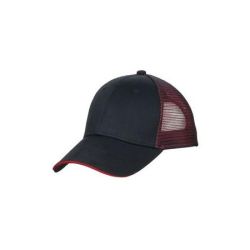 Port Authority ®  Double Mesh Snapback Sandwich Bill Cap. C818