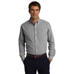 Port Authority ®  Long Sleeve Gingham Easy Care Shirt. S654
